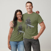 アイリッシュ・ウルフハウンドの剣闘士犬の冒険 Tシャツ (ユニセックス)