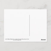 アイリッシュ・ウルフハウンドの子犬 ポストカード (裏面)