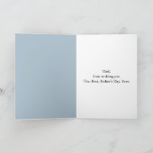 アイリッシュ・ウルフハウンド神父の日の実業家 カード (内部)