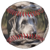 アイリッシュ・ウルフハウンド私は面白くない。 ソフトボール (裏面)