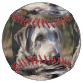 アイリッシュ・ウルフハウンド私は面白くない。 ソフトボール (正面)