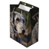 アイリッシュ・ウルフハウンド私は面白くない。 ミディアムペーパーバッグ (裏面アングル)