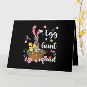 アイリッシュ・ウルフハウンド イースターおめでとう イースター カラフル E カード (黄色い花)