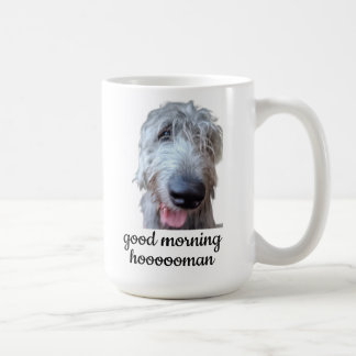 アイリッシュ・ウルフハウンド マグカップ – Good Morning Hoooooman