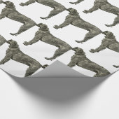 アイリッシュ・ウルフハウンド ラッピングペーパー (角)