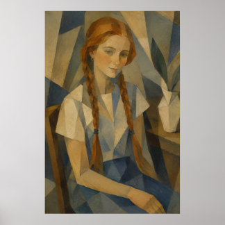 アイリッシュ・ガールのアート作品 ポスター