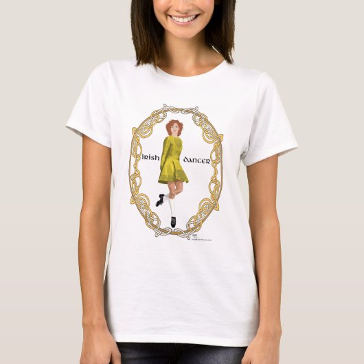 アイリッシュ・ステップダンサー Tシャツ (正面)