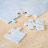 アイリッシュ・テリアは雪のクリスマスを過ごした ジグソーパズル (側面)