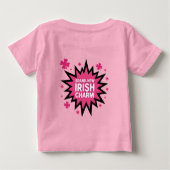 アイリッシュ・リトル・ミス・ミスキーフ ベビーTシャツ (裏面)