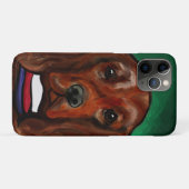 アイリッシュ・レッド・セッター Case-Mate iPhoneケース (裏面(横))