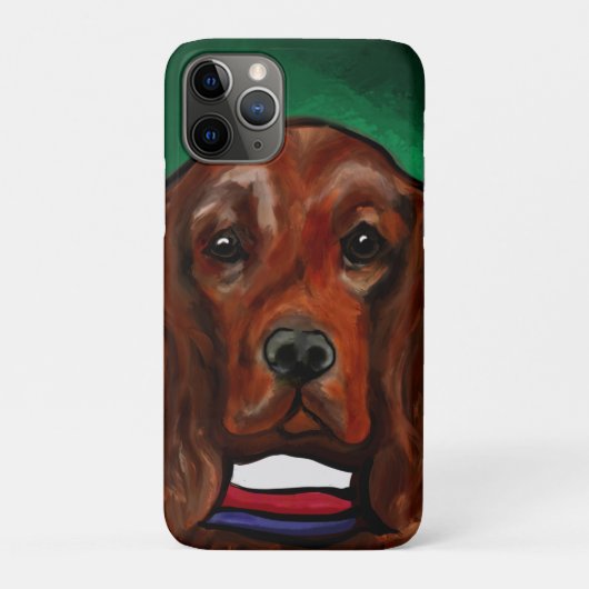 アイリッシュ・レッド・セッター Case-Mate iPhoneケース (裏)