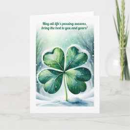 アイリッシュ・賛美クリスマパーソナライズされたス シーズンカード