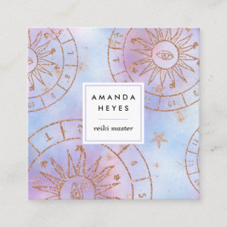 アイリデストサン霊気マスターチャクラエネルギーヒーラー| スクエア名刺