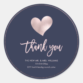 アイリデスト赤面ピンクハートありがとう ラウンドシール