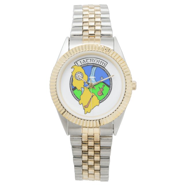 アイリパーソナライズされたッシュカウンティメンズウォッチコリトリム 腕時計 (正面)