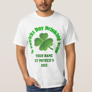 アイリパーソナライズされたッシュセントパトリックの日 Tシャツ
