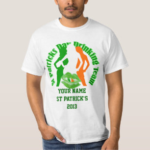 アイリパーソナライズされたッシュセントパトリックの日 Tシャツ
