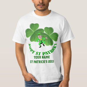 アイリパーソナライズされたッシュセントパトリックの日 Tシャツ