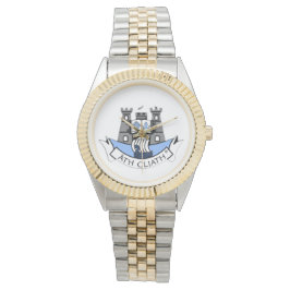 アイリパーソナライズされたッシュ郡の男性の時計Co.ダブリン。 腕時計