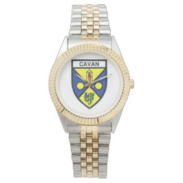 アイリパーソナライズされたッシュ郡の男性の時計Co.Cavan. 腕時計