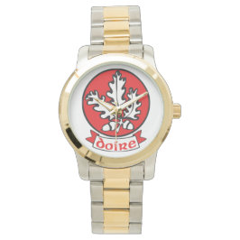 アイリパーソナライズされたッシュ郡の男性の時計Co.Derry. 腕時計