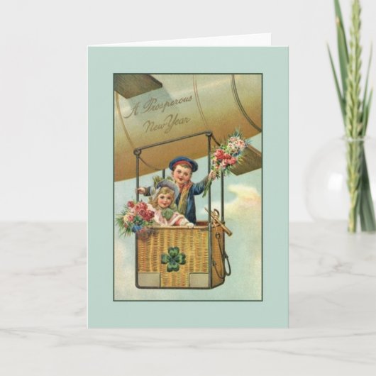 アイリビクトリアンッシュ年賀状 シーズンカード (正面)