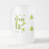 アイリモダンッシュおもしろいAF フロストグラスビールジョッキ (正面左)