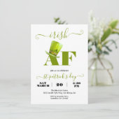 アイリモダンッシュAFおもしろいバースデーパーティー 招待状 (スタンド正面)