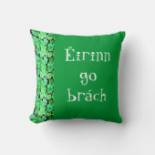 アイリンゴブラッシュシャームロック クッション (正面)