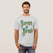 アイリンゴーブラッシュ，アイルランドフォーエバーTシャツ Tシャツ (正面フル)