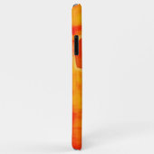 アイリーズザラム〔占星術の〕十二宮図がオレンジ色の炎を放つ Case-Mate iPhoneケース (裏面/右)