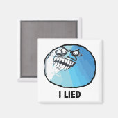 アイリーレイジ顔ミーム マグネット (正面/裏面)