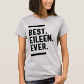 アイリーンパーソナライズされたネーム誕生日ギフト Tシャツ (正面)