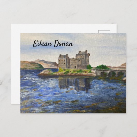 アイリーン・ドナン城カード ポストカード (正面/裏面)