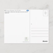 アイリーン・ドナン、スコットランド旅行絵葉書 ポストカード (裏面)