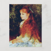 アイリーンCahenピエールAugusteルノアールのMlleのd'Anvers ポストカード (正面)