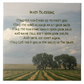 アイリ伝統的ッシュの賛美農地景観 タイル (正面)