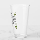 アイリ伝統的ッシュ賛美の五月の道が上がる タンブラーグラス (左)