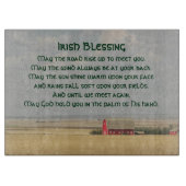 アイリ伝統的ッシュ賛美の黄金色の小麦畑 カッティングボード (正面)