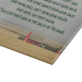 アイリ伝統的ッシュ賛美の黄金色の小麦畑 カッティングボード (角)