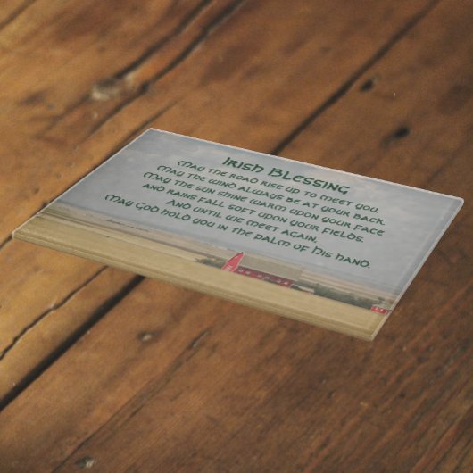 アイリ伝統的ッシュ賛美の黄金色の小麦畑 カッティングボード