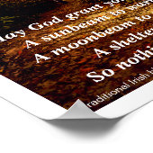 アイリ伝統的ッシュ賛美ズ ポスター (角)