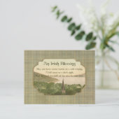 アイリ伝統的ッシュ賛美ズ ポストカード (スタンド正面)