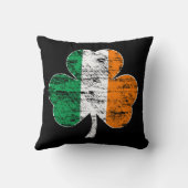 アイリ動揺してッシュ国旗のシャムロックソファ枕 クッション (裏面)