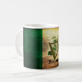 アイリ動揺してッシュ国旗 コーヒーマグカップ (正面左)