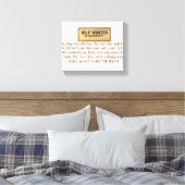 アイリ救済ッシュの復讐を適用する必要のないアイルランド人を求めた キャンバスプリント (インサイチュ (寝室))