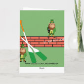 アイリ笑わされるッシュ誕生日 カード (裏面)