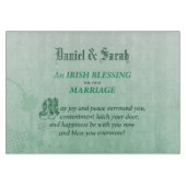 アイリ結婚ッシュの賛美祝い カッティングボード (正面)