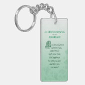 アイリ結婚ッシュの賛美祝い キーホルダー (正面左)