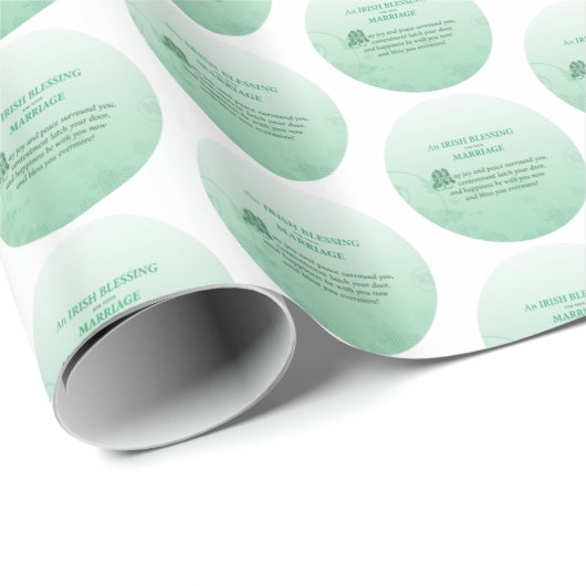 アイリ結婚ッシュの賛美祝い ラッピングペーパー (ロールコーナー)